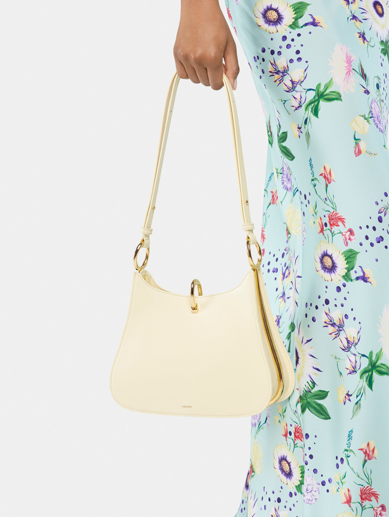 SMALL RING LEATHER BAG 6