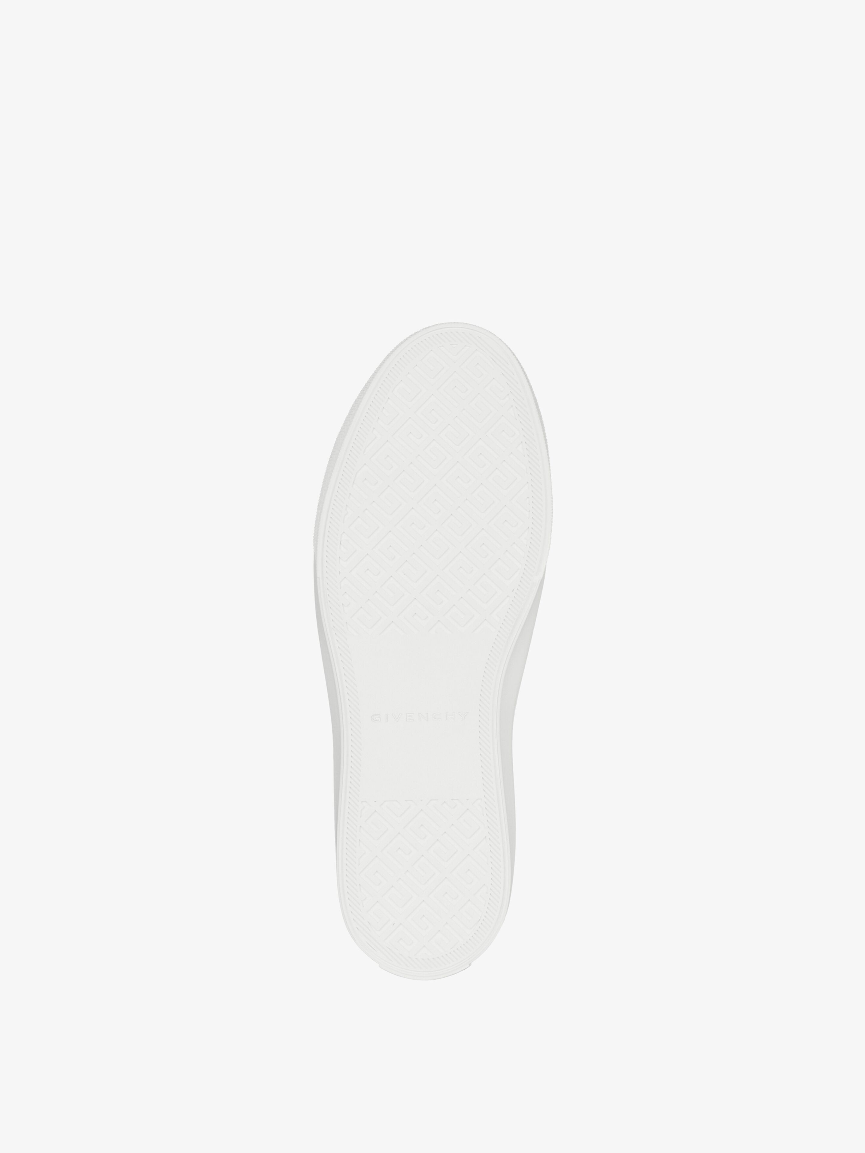 GIVENCHY CITY SNEAKERS IN CANVAS AND SUEDE - 5