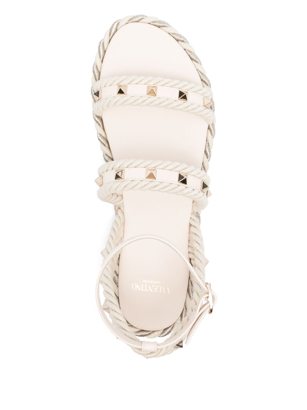 Rockstud sandals - 4