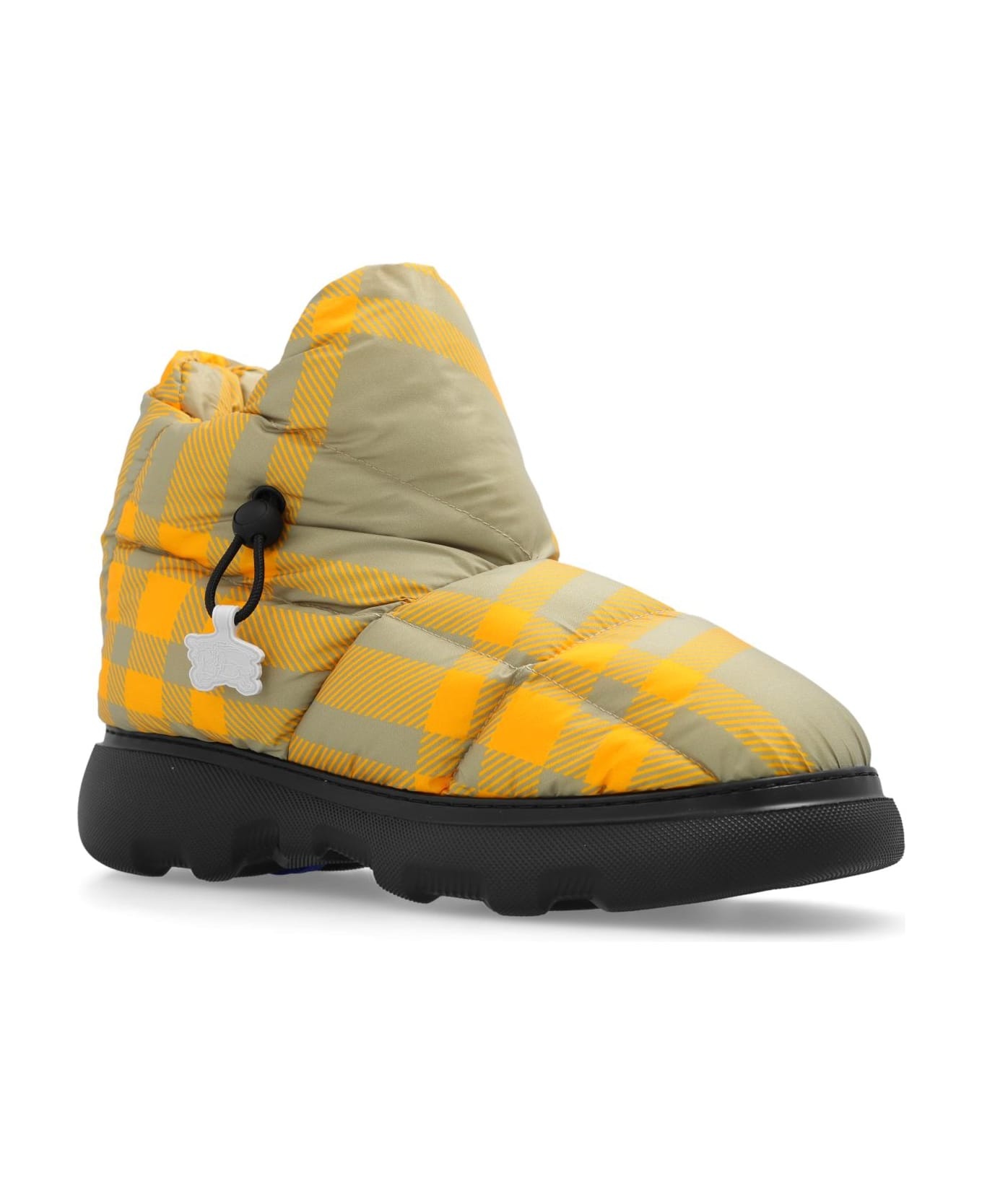 Quilted Slip-on Boots - 2
