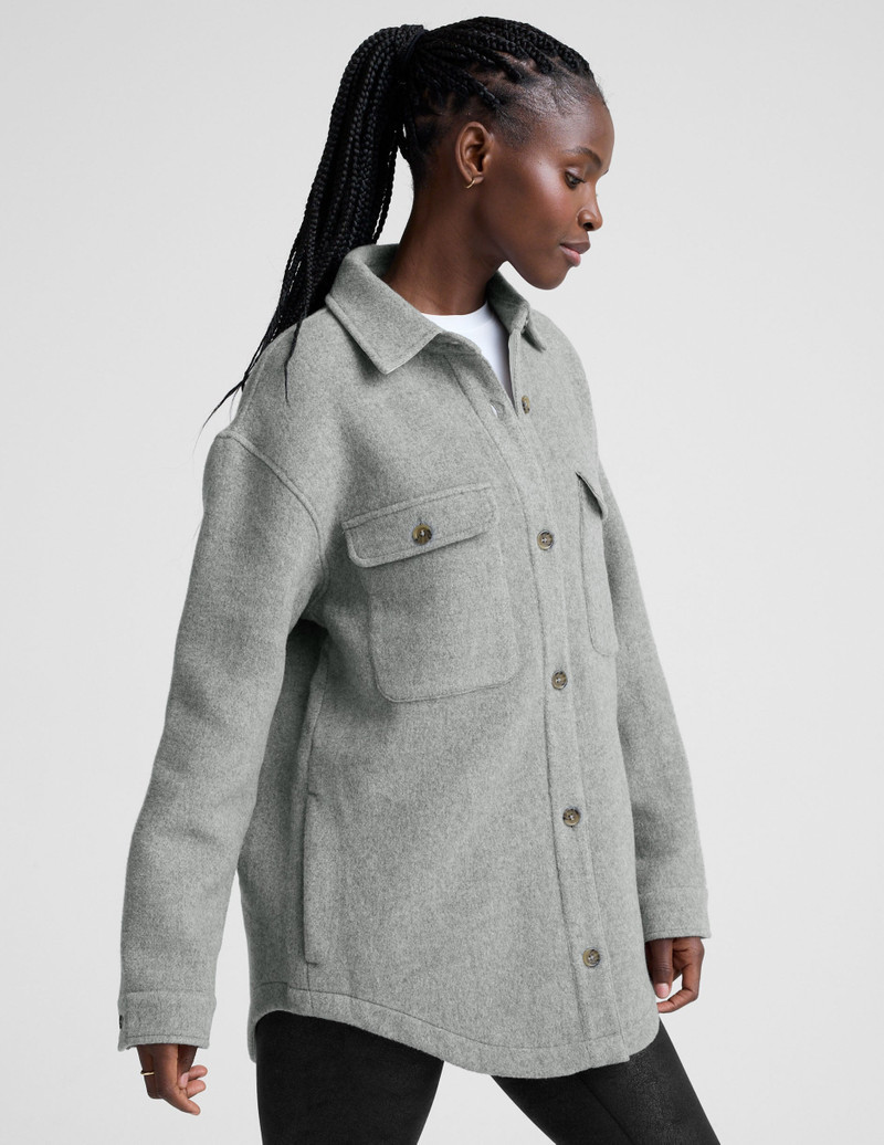 Insulated Wool Shirt Jacket 4