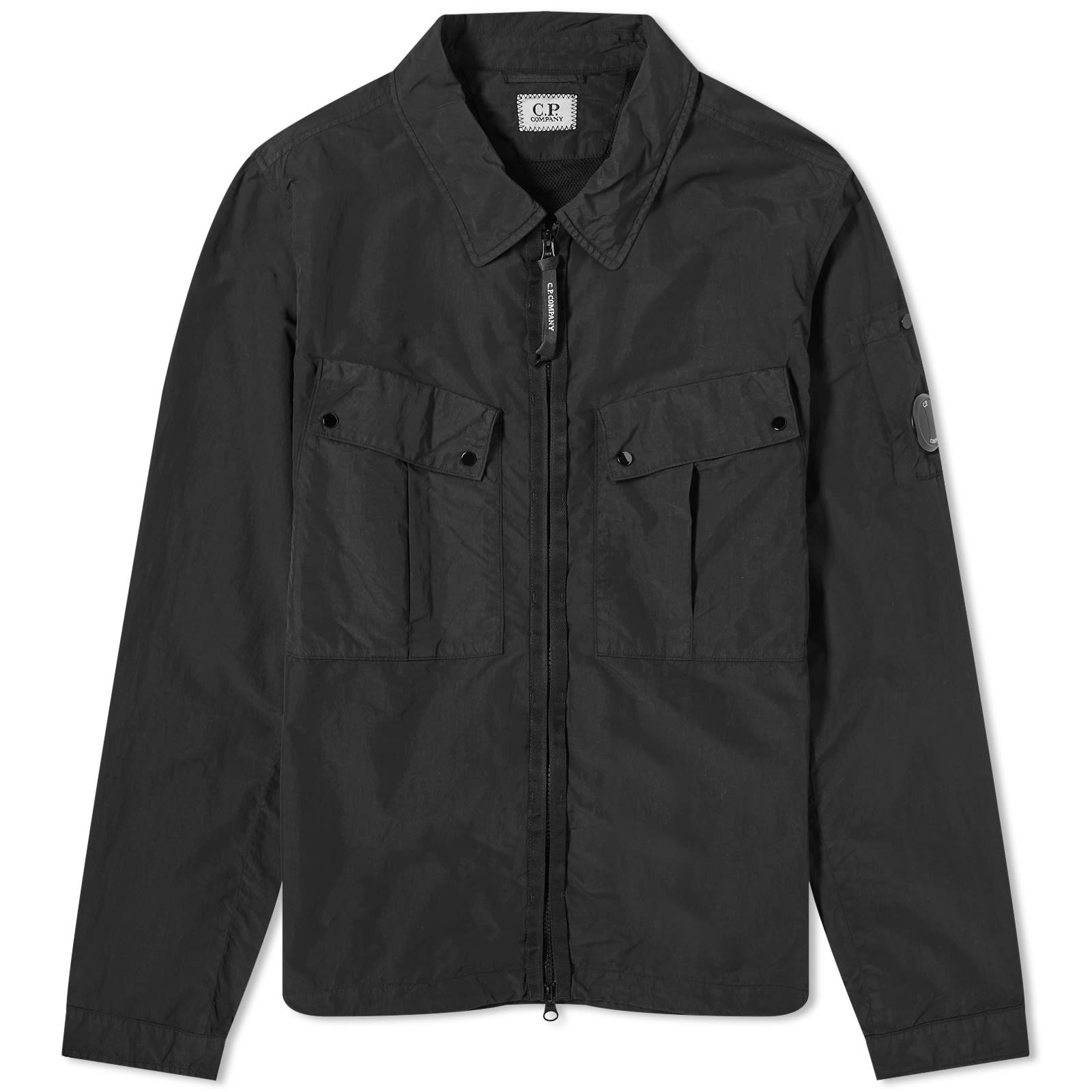 C.P. Company Flatt Nylon Zip Overshirt - 1