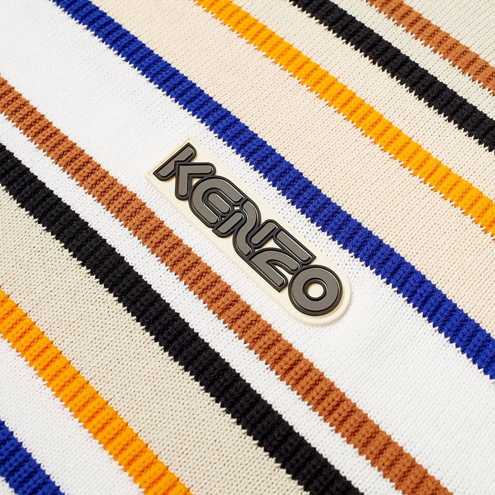 Kenzo Striped Logo Knit Jumper - 2