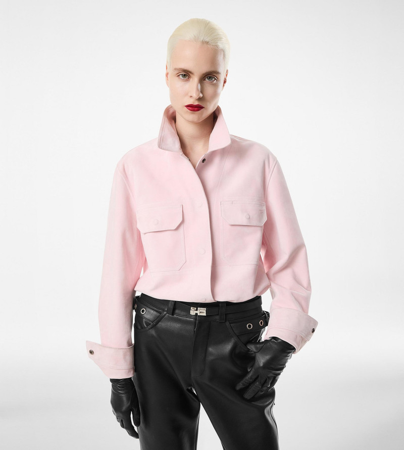 SOFT GOAT SUEDE SHIRT 3
