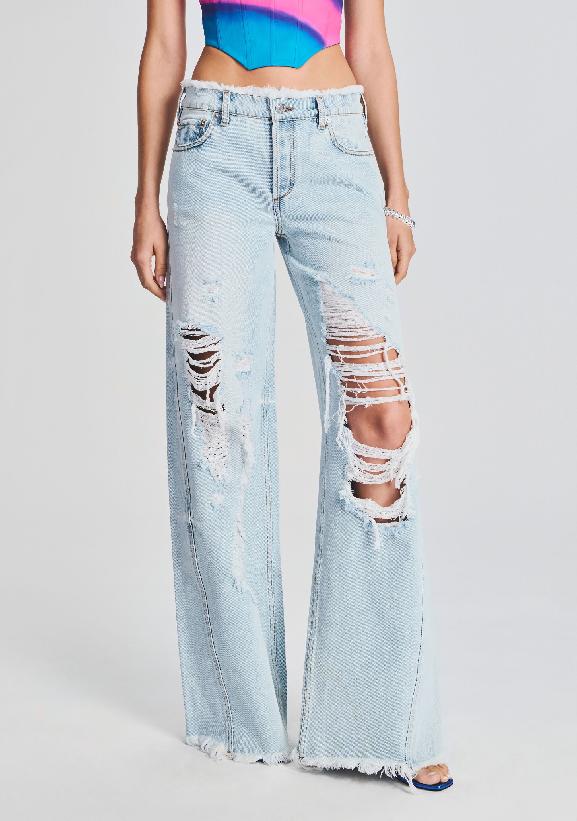 MOUNTAIN WIDE LEG JEAN - 1
