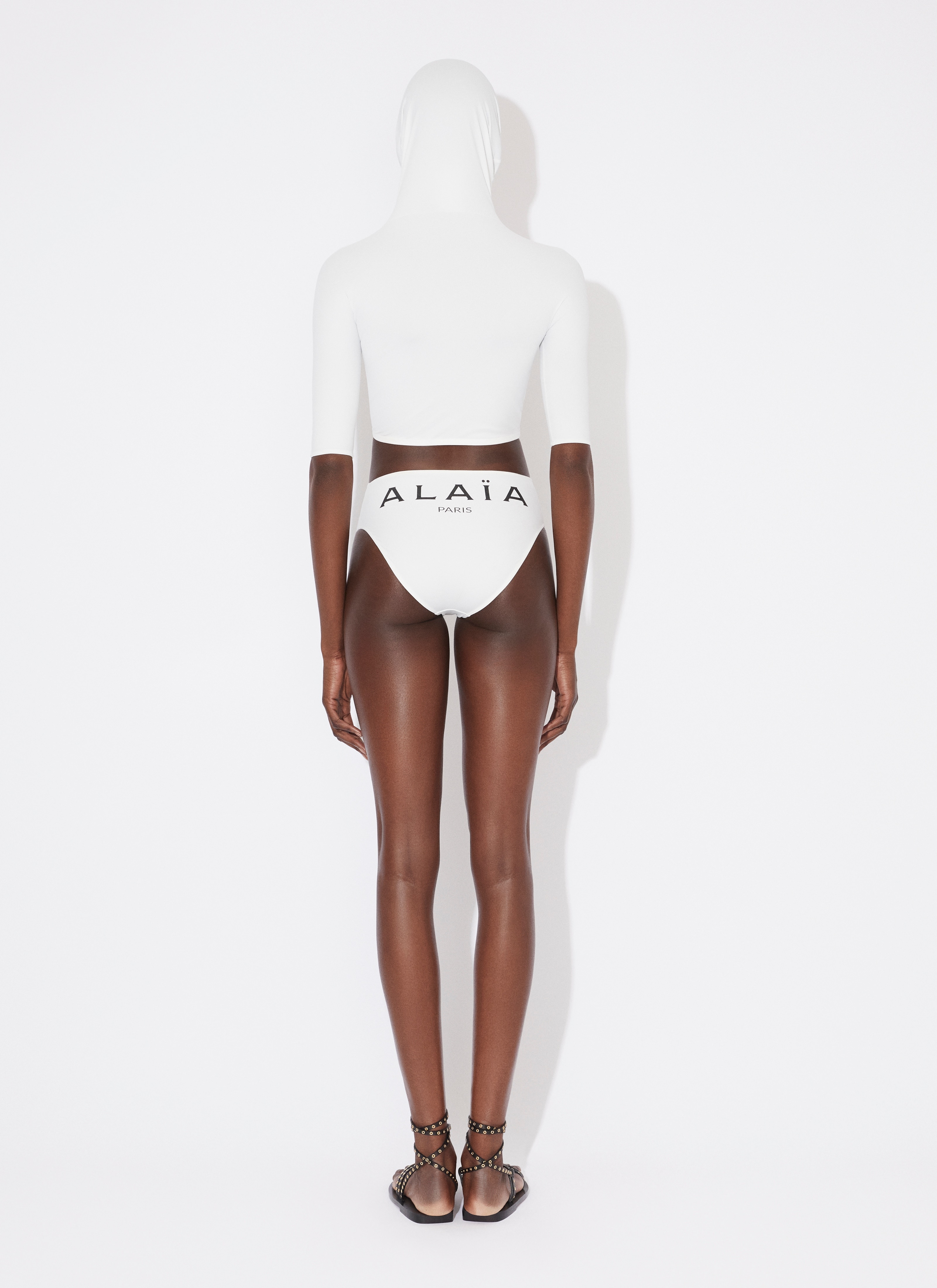 ALAIA TRIKINI IN JERSEY - 3
