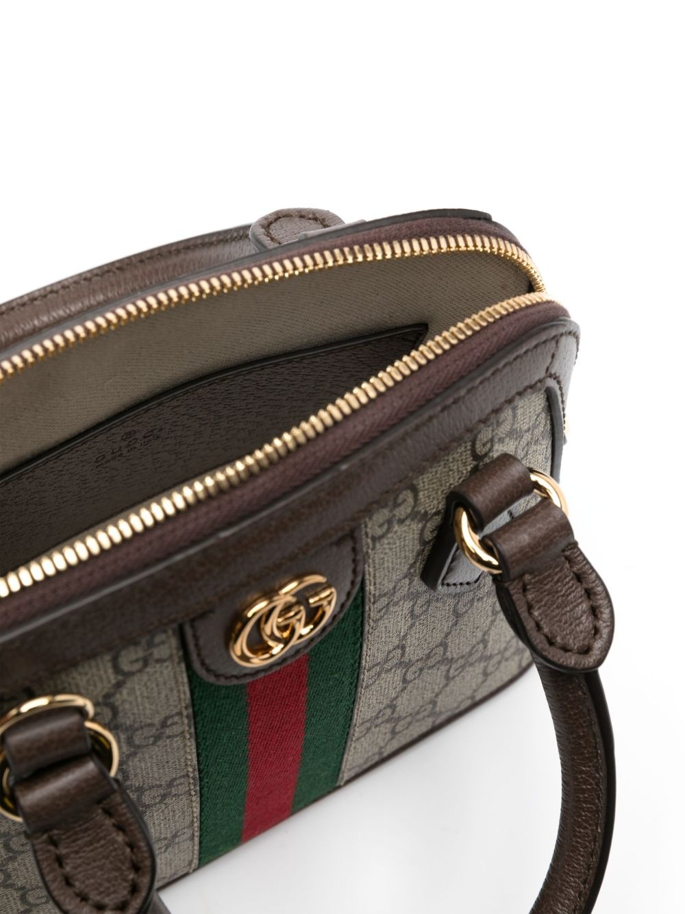 mini Ophidia GG Supreme top-handle bag - 5