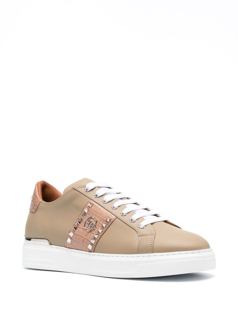 PHILIPP PLEIN The Plein Original TM low-top sneakers outlook