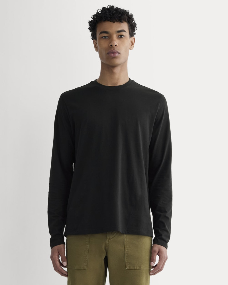 EVERLANE THE ESSENTIAL ORGANIC LONG-SLEEVE TEE outlook