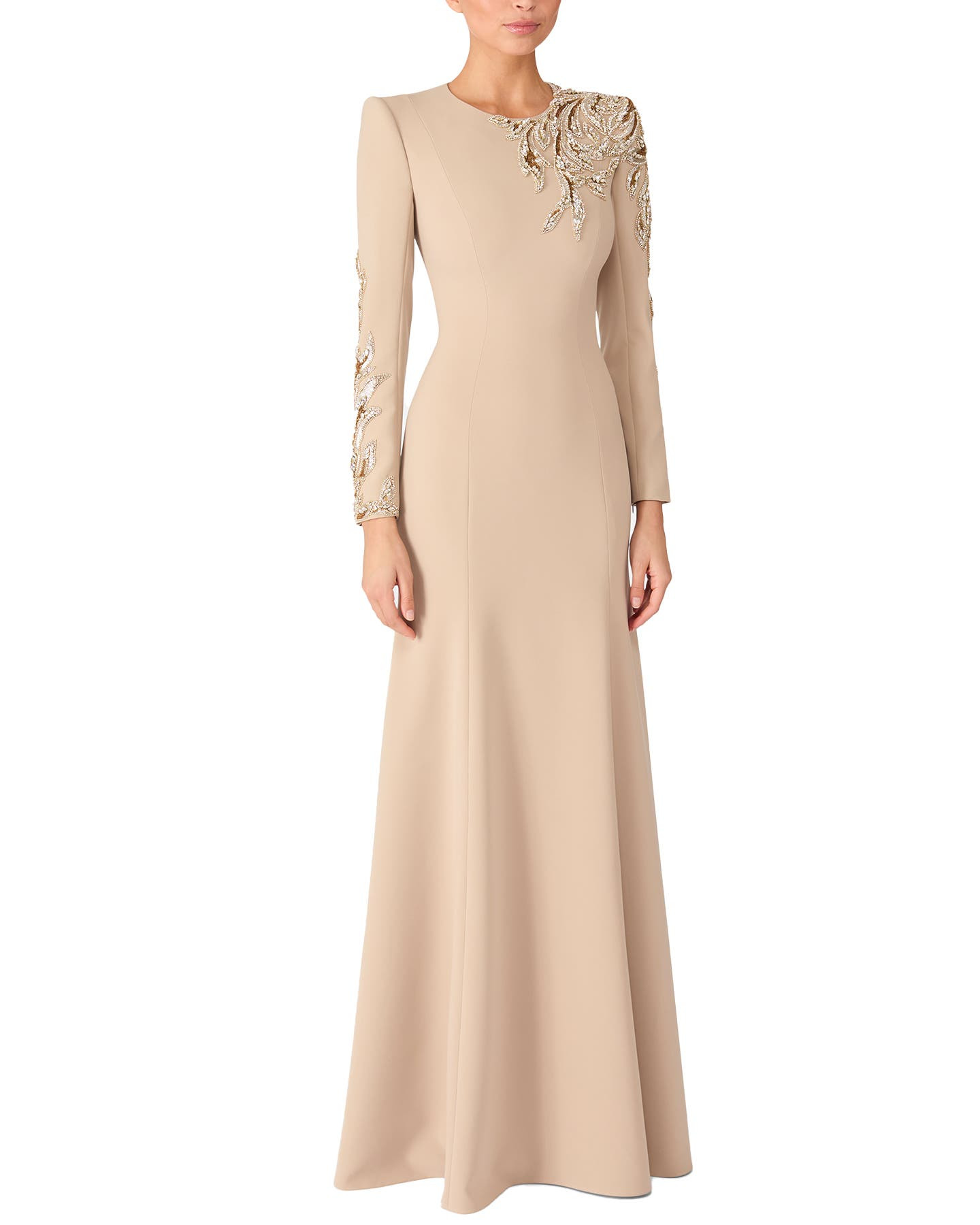 Jenny Packham Honor Sequin-Embellished Maxi Gown in Cashmere at Nordstrom - 2