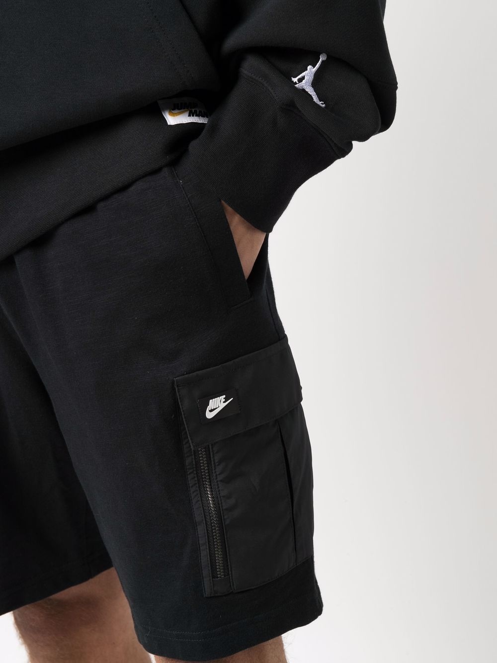 logo-detail track shorts - 5