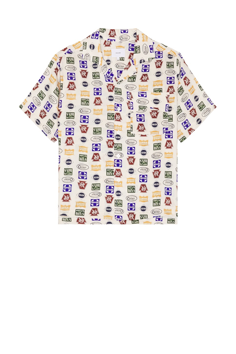 Trucker Print Shirt - 1