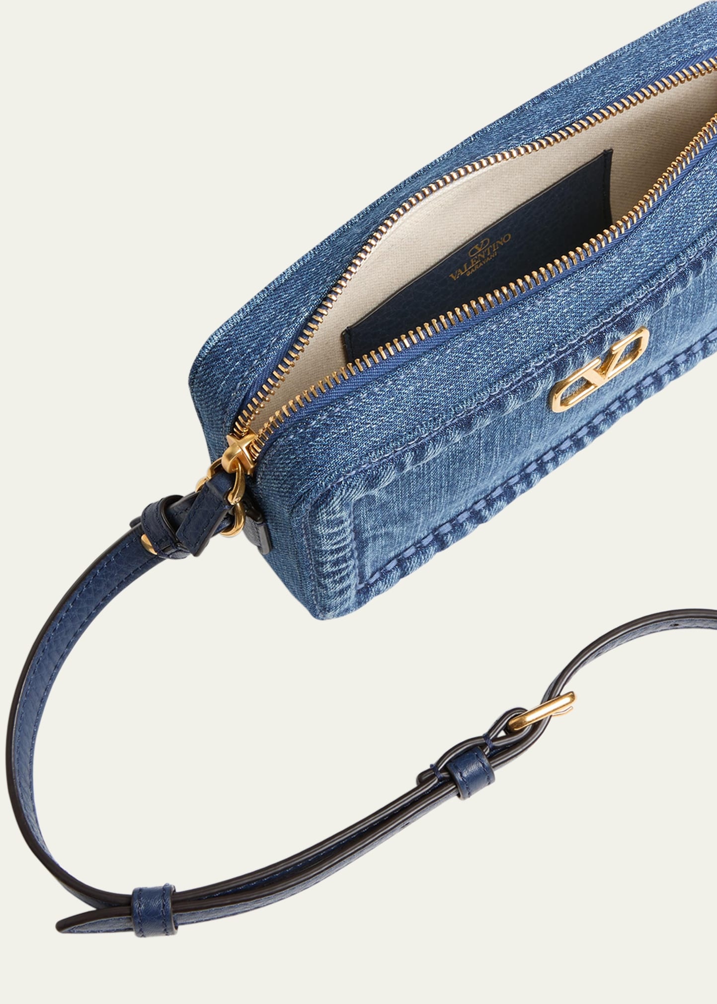 Alltime Mini Denim Camera Crossbody Bag - 3