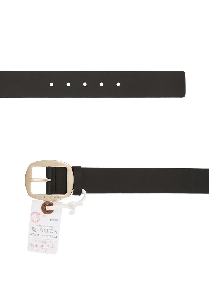 Dolce & Gabbana Calfskin belt | REVERSIBLE display picture 2