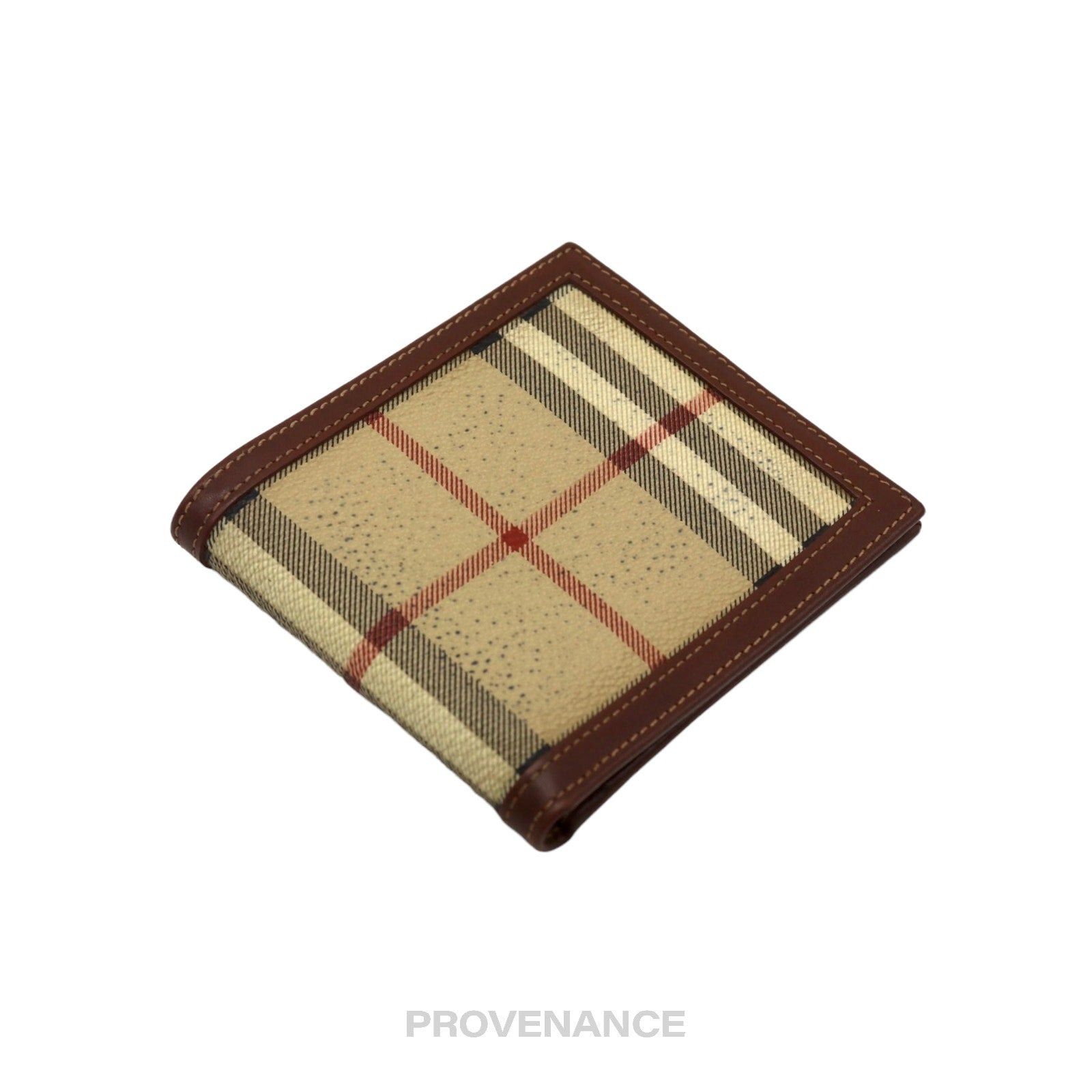 Burberry Bifold Wallet - Nova Check Brown - 3