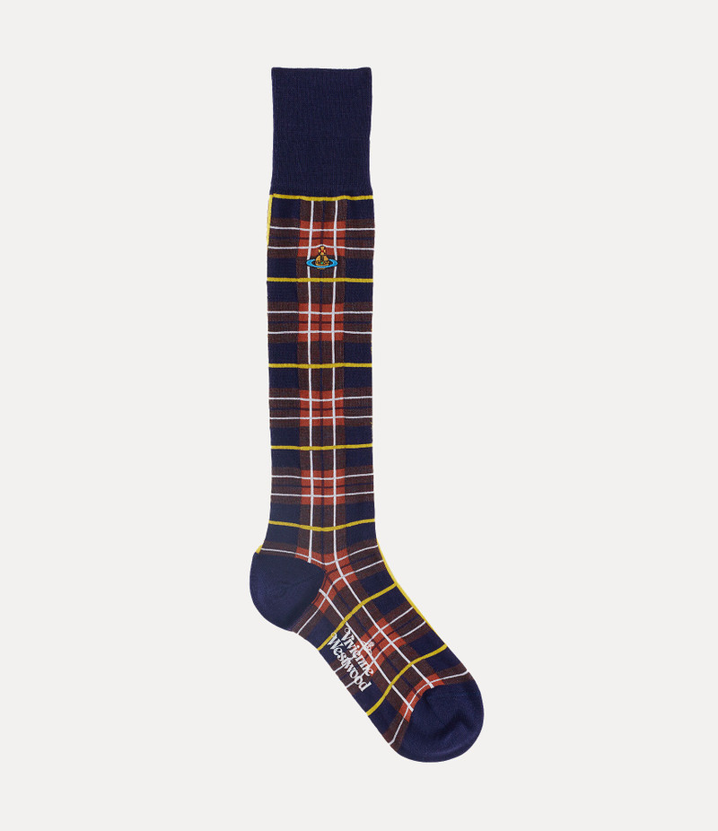 HIGH TARTAN SOCK 1