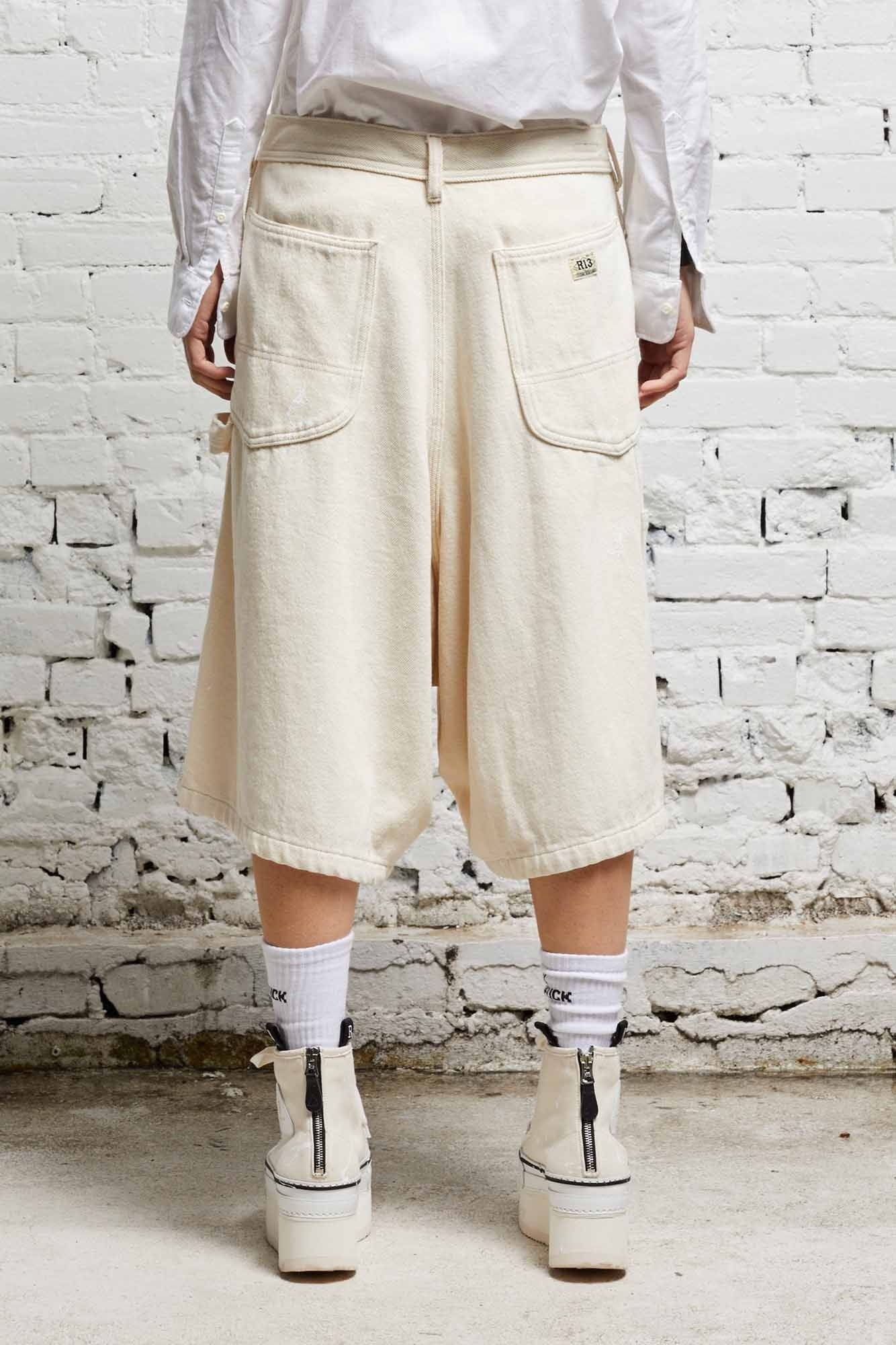 JESSE CARPENTER SHORT - KOZE ECRU - 6