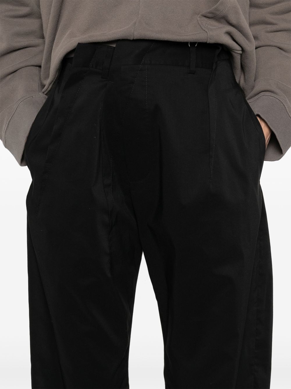pleat-detailing trousers - 5
