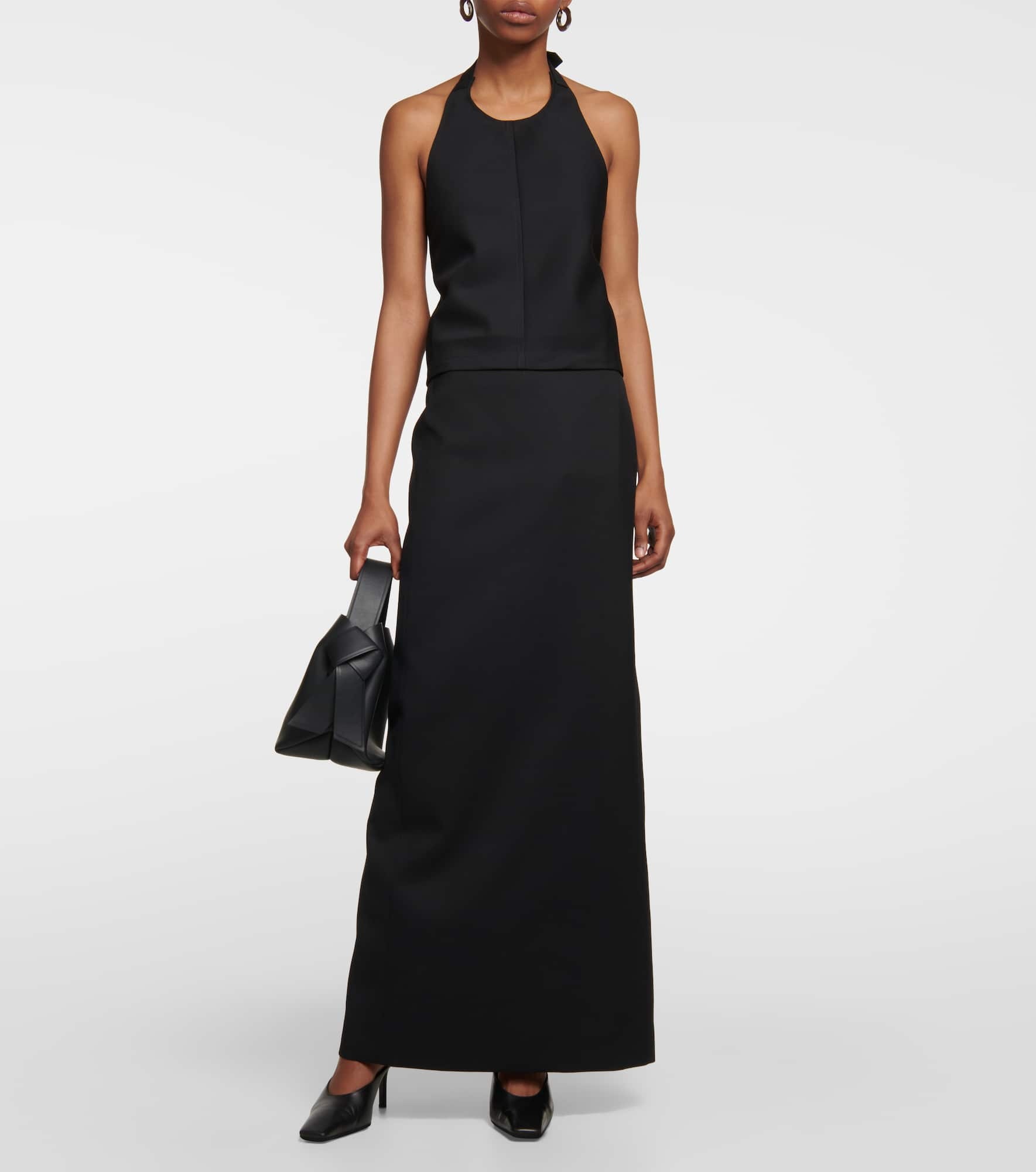 Wool maxi skirt - 2