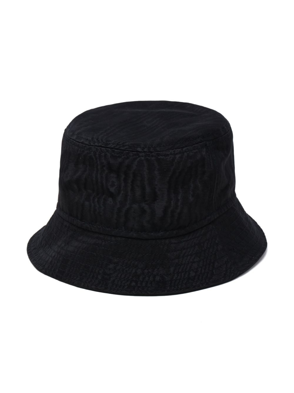 Marine Serre logo-embroidered cotton bucket hat | REVERSIBLE