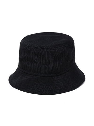 Marine Serre logo-embroidered cotton bucket hat outlook