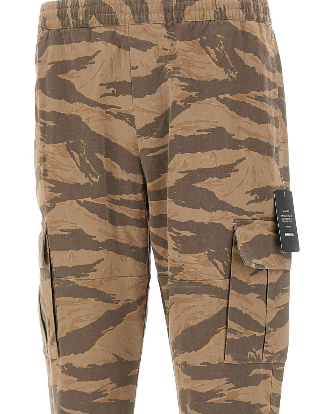 camouflage cargo trousers - 4