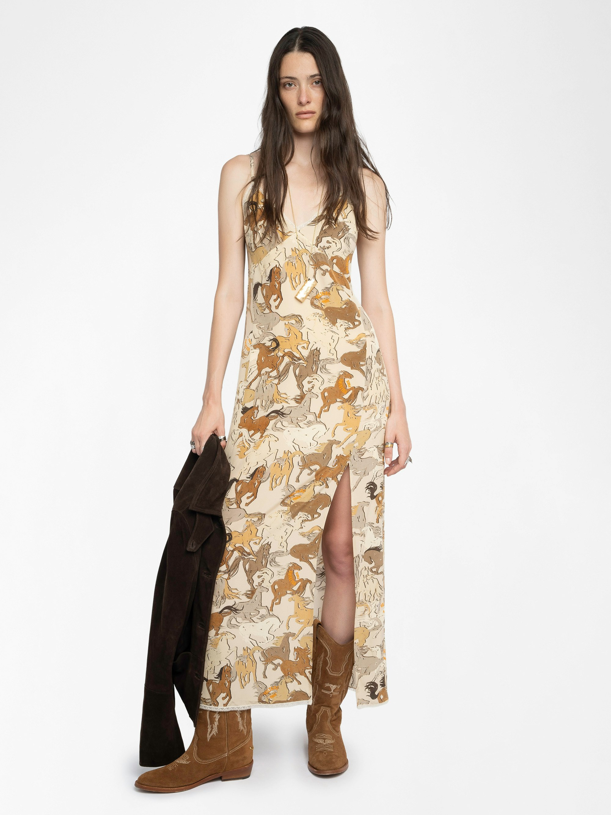 Ramelil Silk Dress - 4