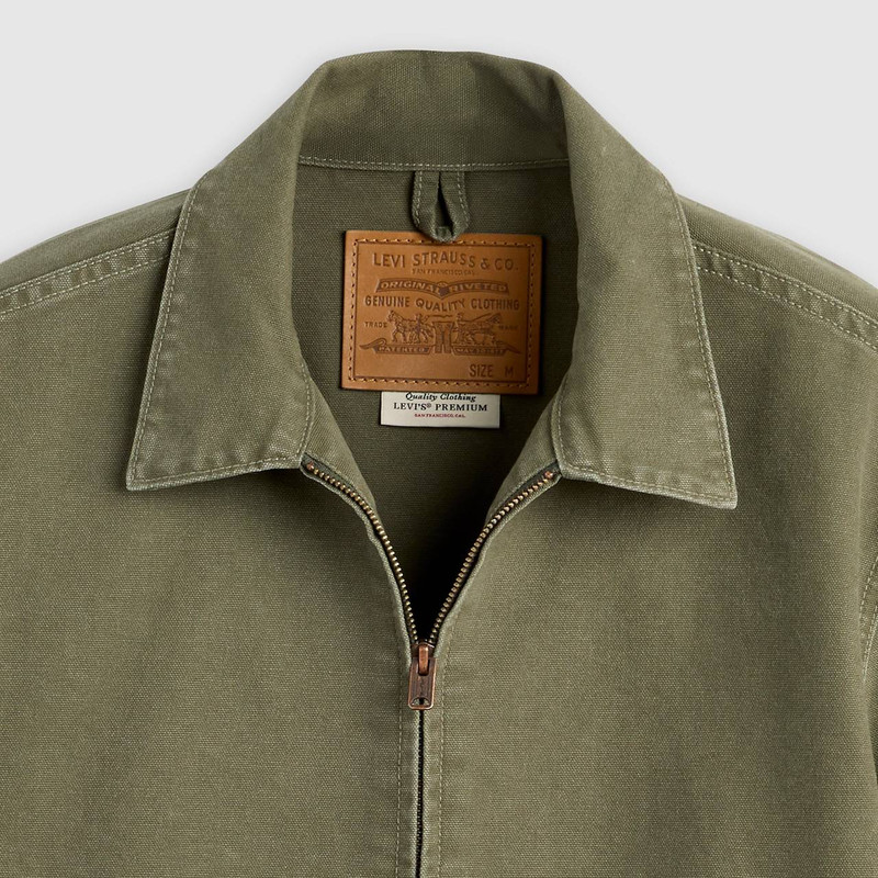CASTRO MECHANICS FULL-ZIP LIGHTWEIGHT CANVAS JACKET 6