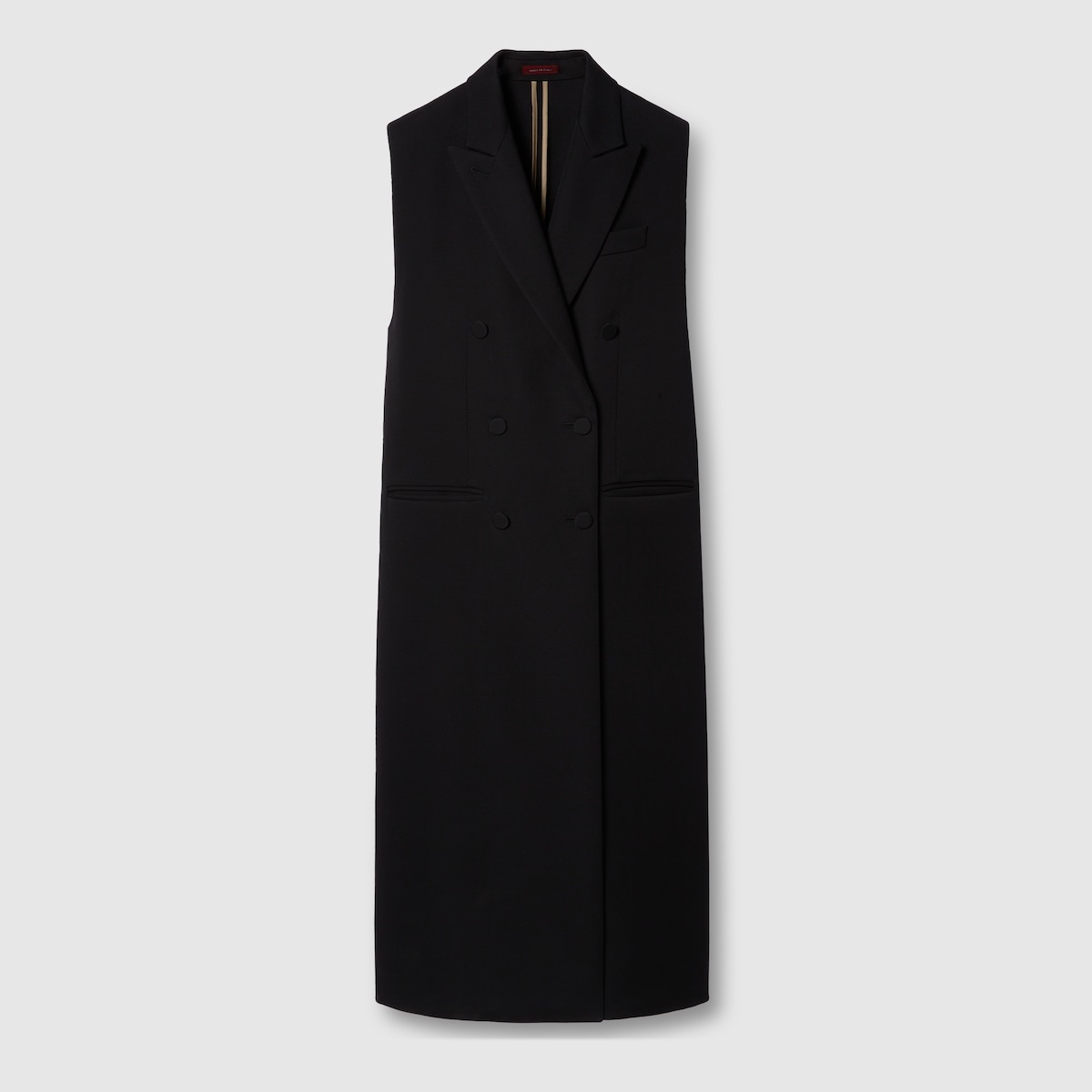 Wool long vest - 1