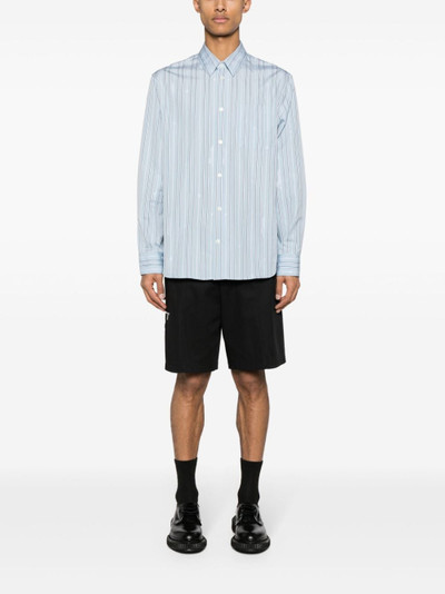 VERSACE Nautical Stripe cotton shirt outlook