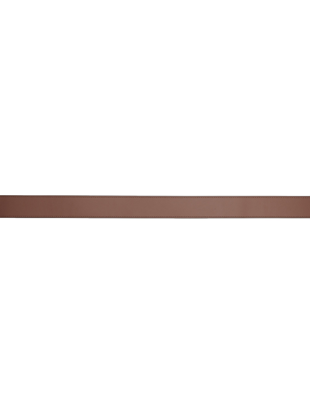 Black & Tan Leather 'TB' Reversible Belt - 3