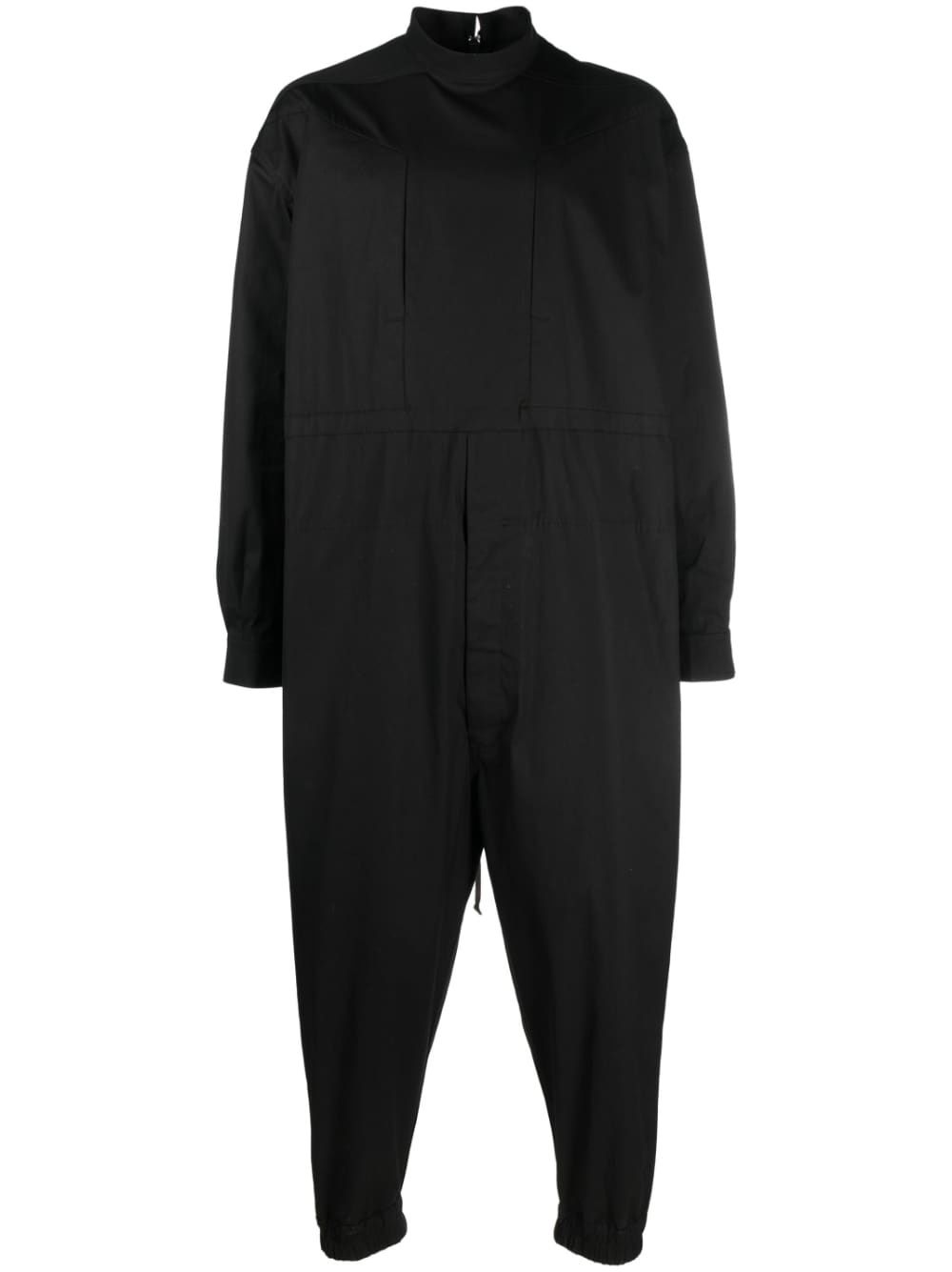 high-neck balloon-fit jumpsuit - 1