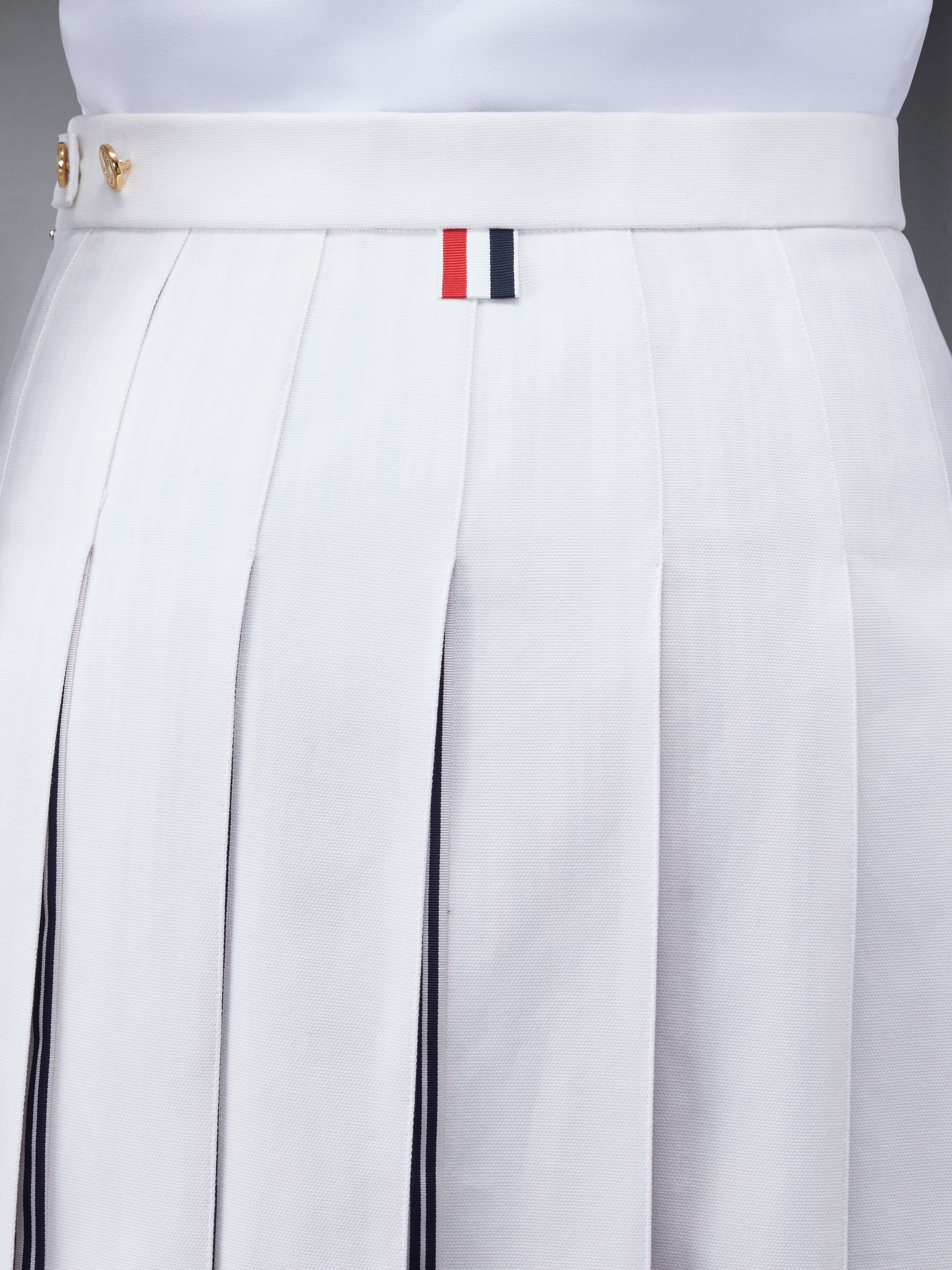high-waisted pleated skirt - 5