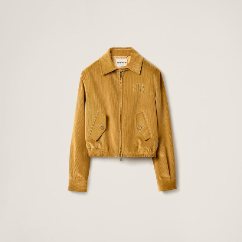 Corduroy blouson 재킷 - 1