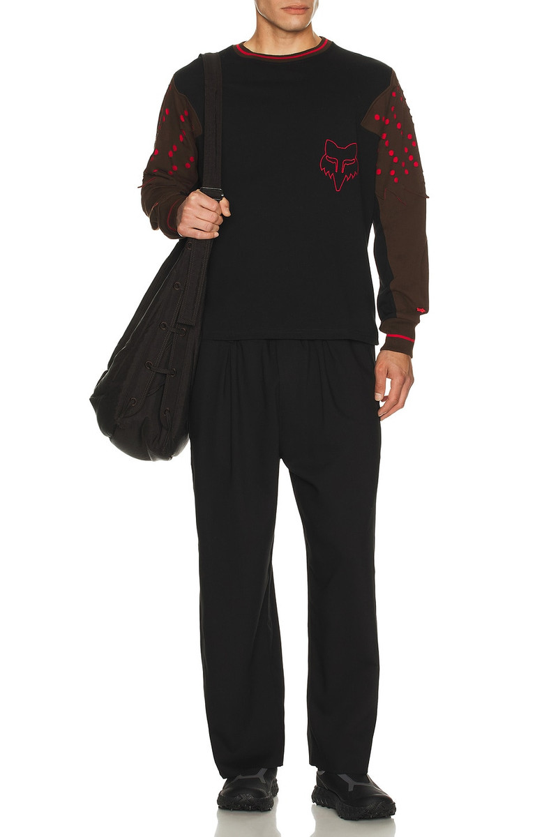 Kiko Kostadinov Perforated Long Sleeve Tee outlook