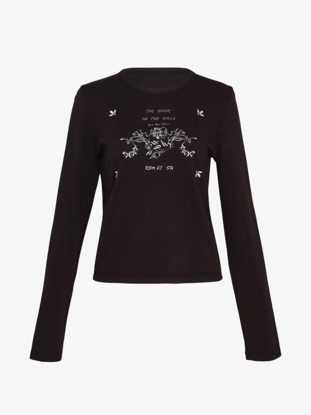 graphic-print long-sleeve T-shirt - 1
