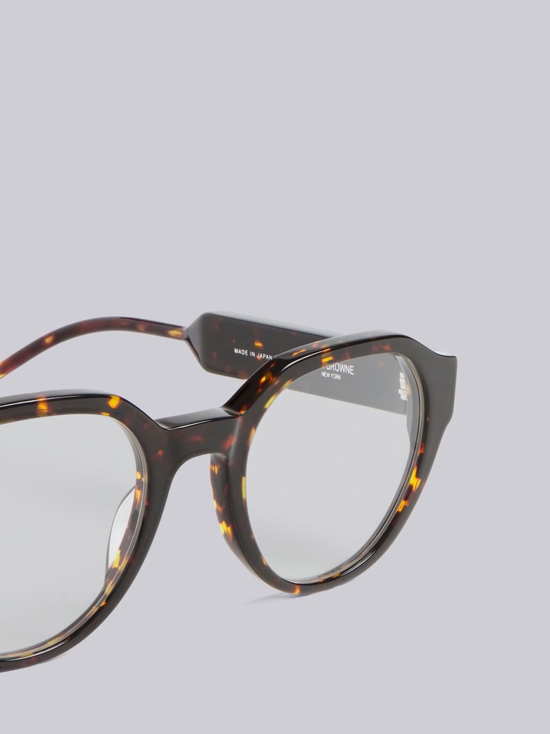 Thom Browne TB716 - Tortoise Round Glasses outlook