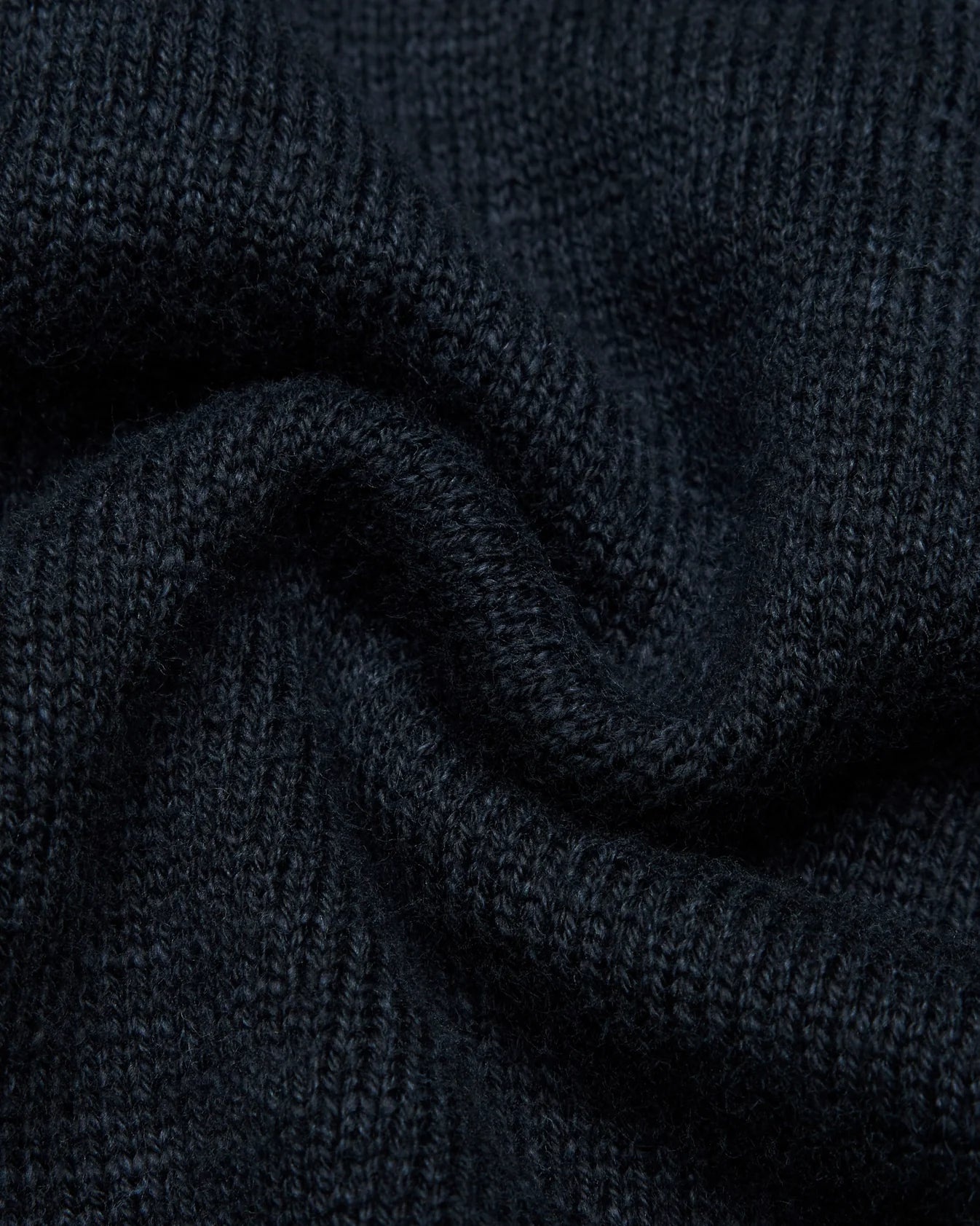 Cotton Slub Laurel Hoodie Navy - 3