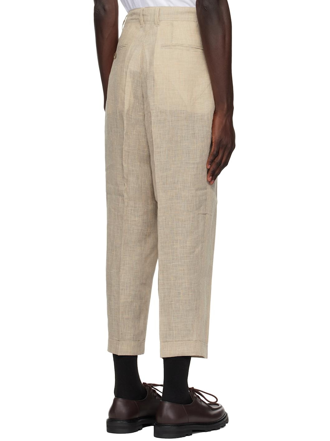 Off-White 2 Pleats Tapered Trousers - 3