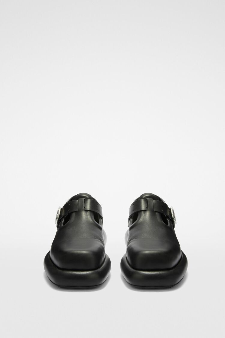 【6/20発送】JIL SANDER oxford shoes Jil Sander round-toe Leather Derby Shoes | Black | FARFETCH CA