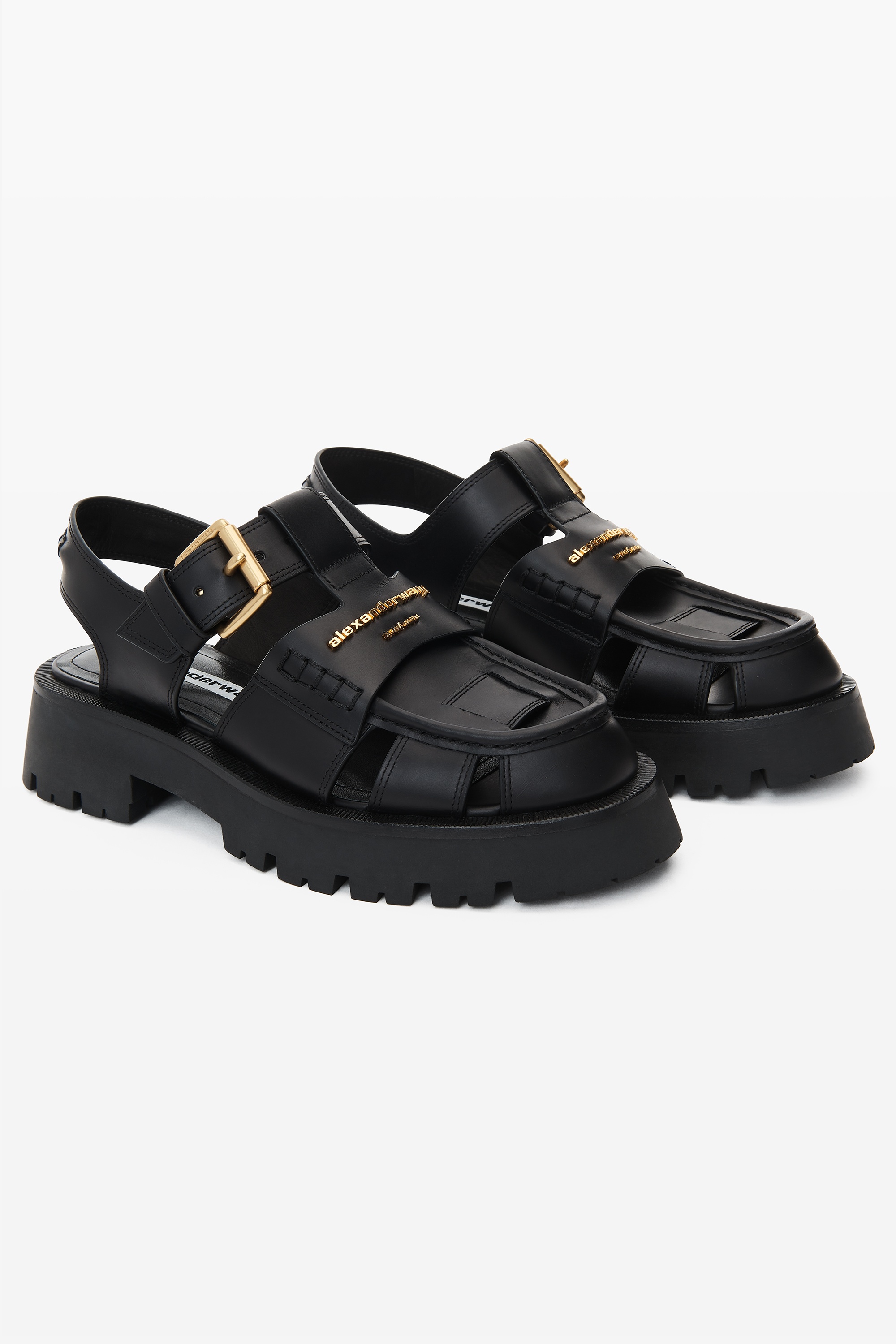 Carter Cage Sandal in Box Calf - 2