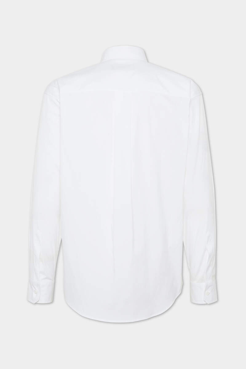 DSQUARED2 COLLEGE DROPPED SHOULDER SHIRT - 2