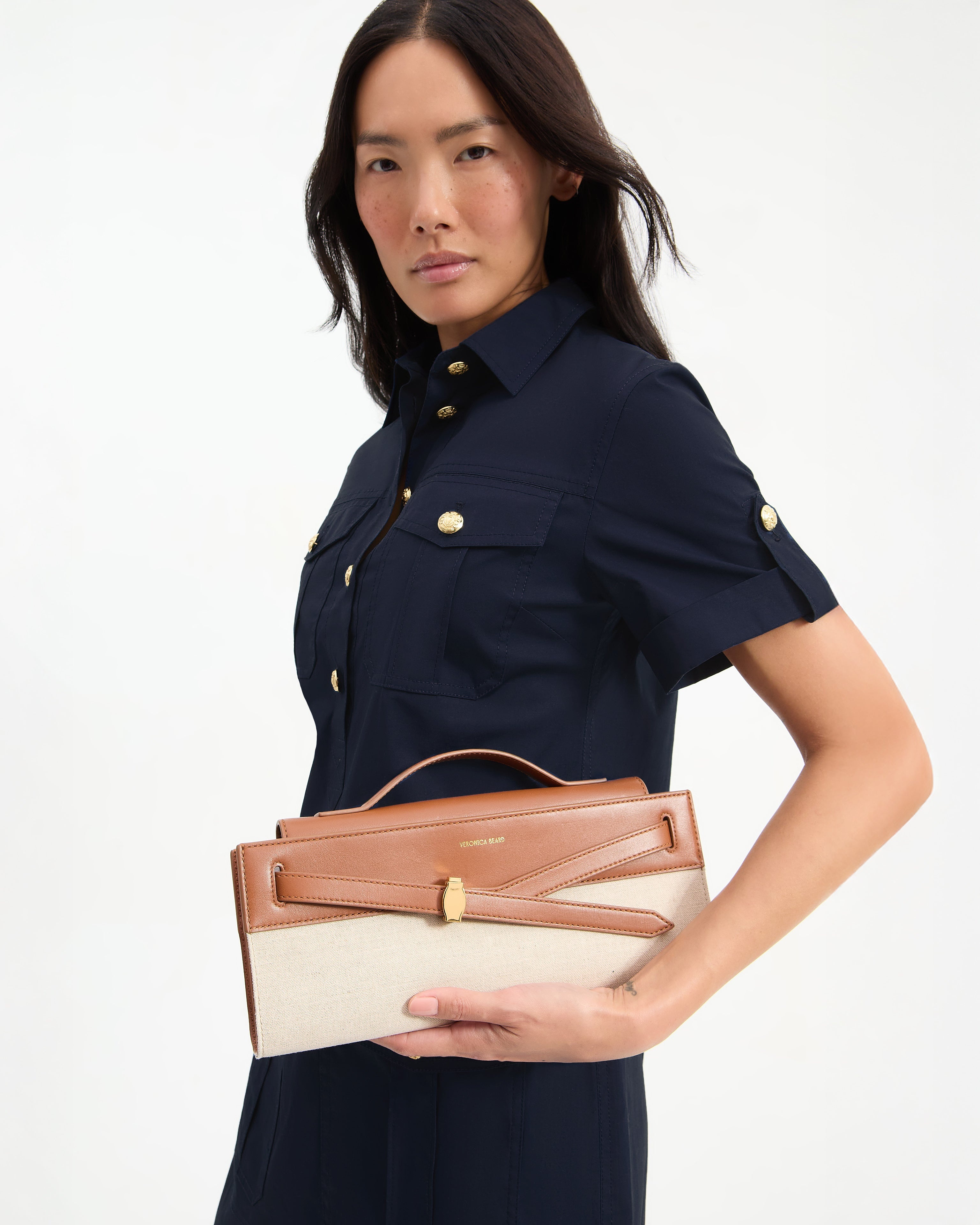 VERONICA BEARD CANVAS DASH CLUTCH - 6