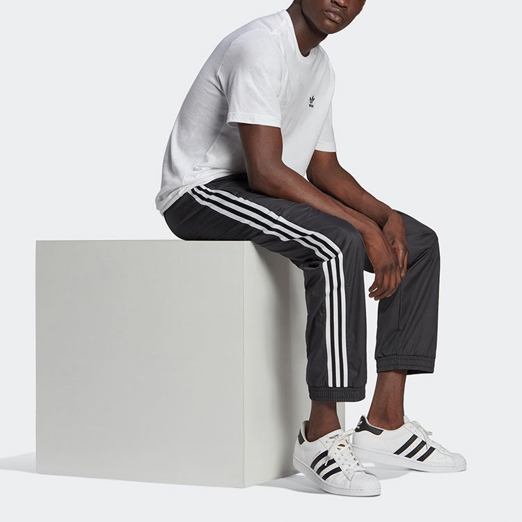 adidas originals Adicolor 3d Classic Bundle Feet Sports Running Long Pants Black GN3543 - 4