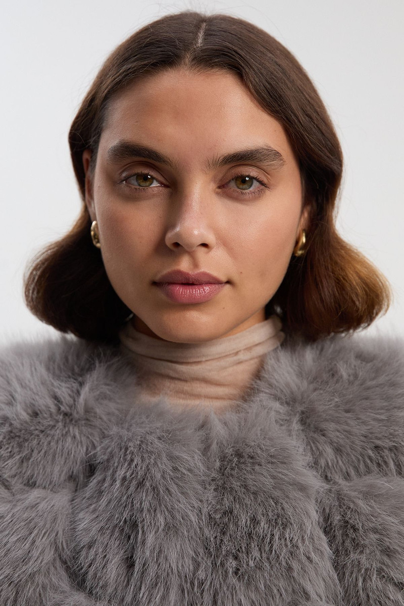Faux Fur Panelled Gilet 3