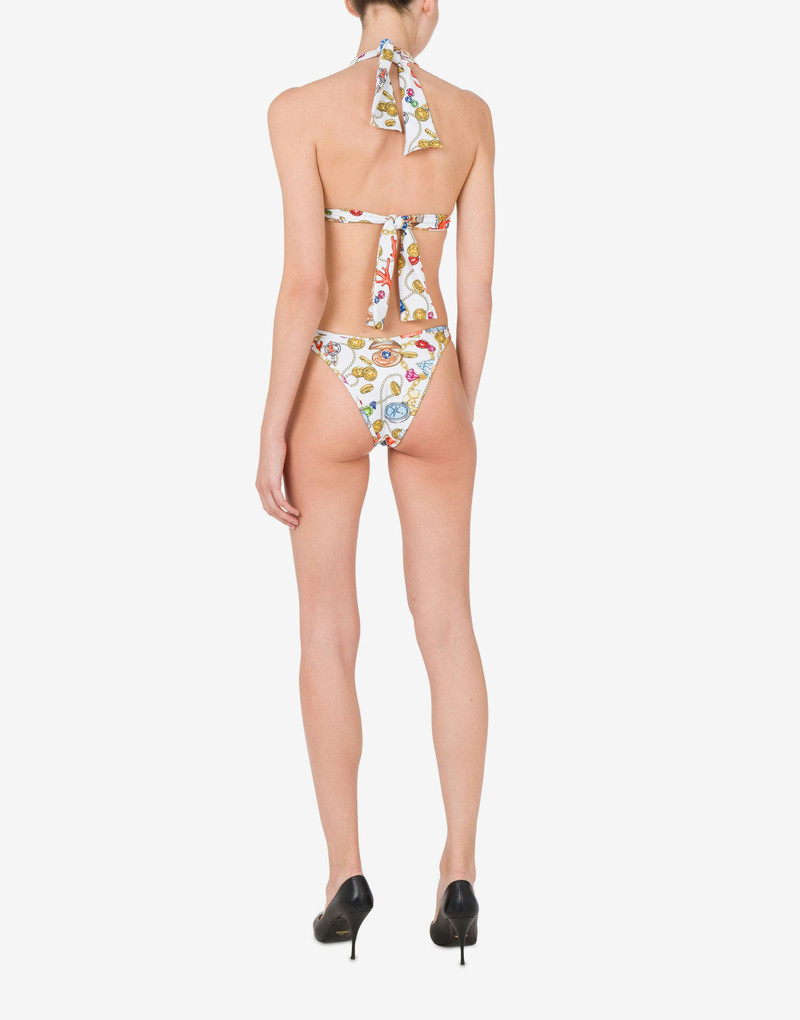 MARINE PRINT BIKINI TOP 3