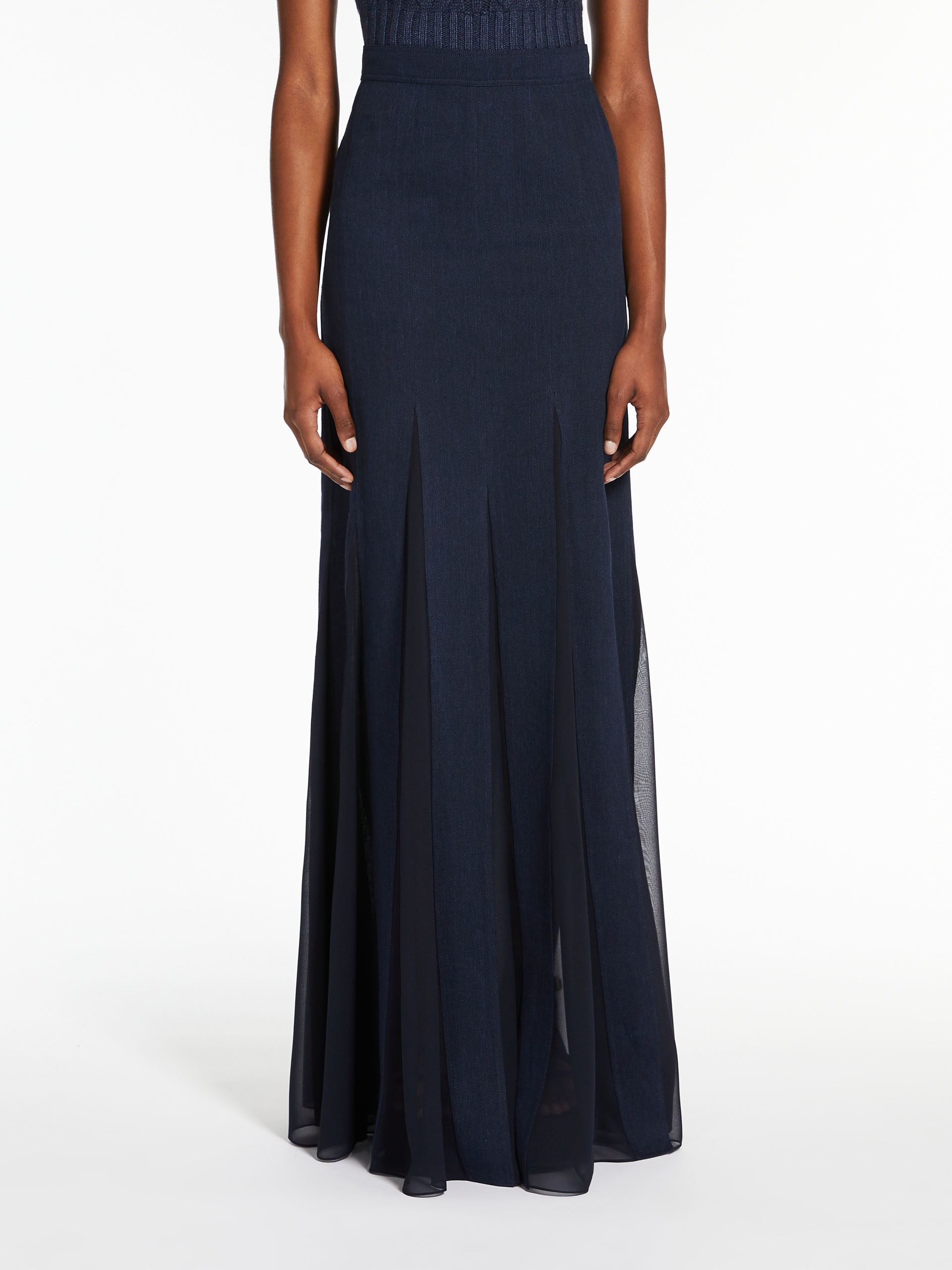 NICIA Silk georgette skirt - 3