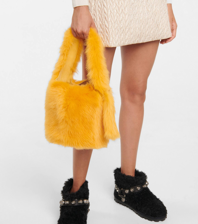 Shearling shoulder bag 2