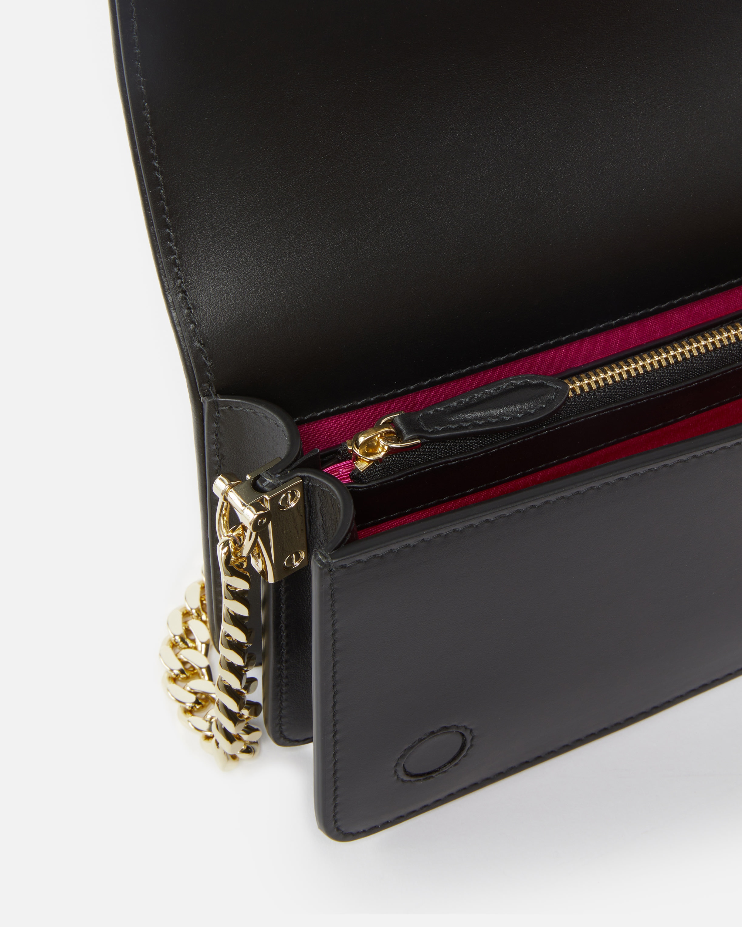 PINKO GALLERIA FULL-RHINESTONE MINI LOVE BAG CLICK - 4
