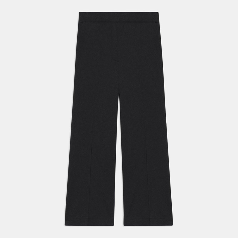 Wide Crop Pant in Good Linen 1